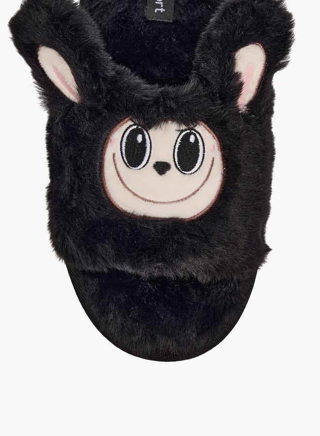 Le Confort Women Faux Fur Bedroom Slides - Image 3